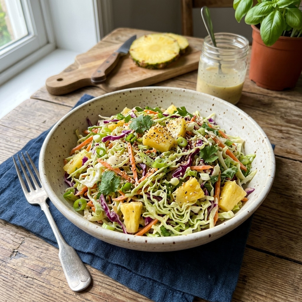 Pineapple Coleslaw