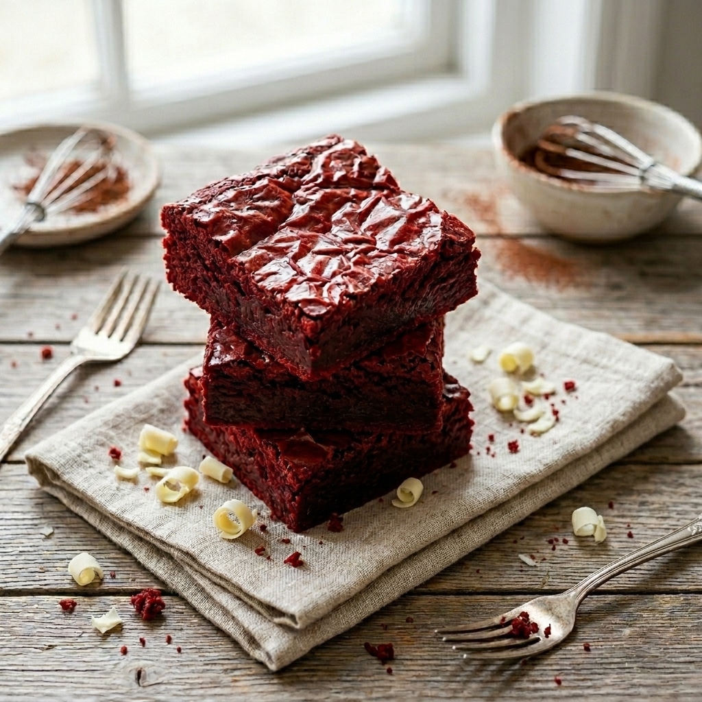 Red Velvet Brownies