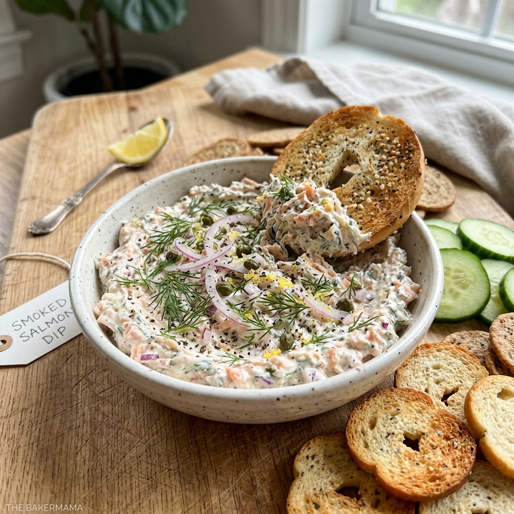 Smoked Salmon Bagel Dip