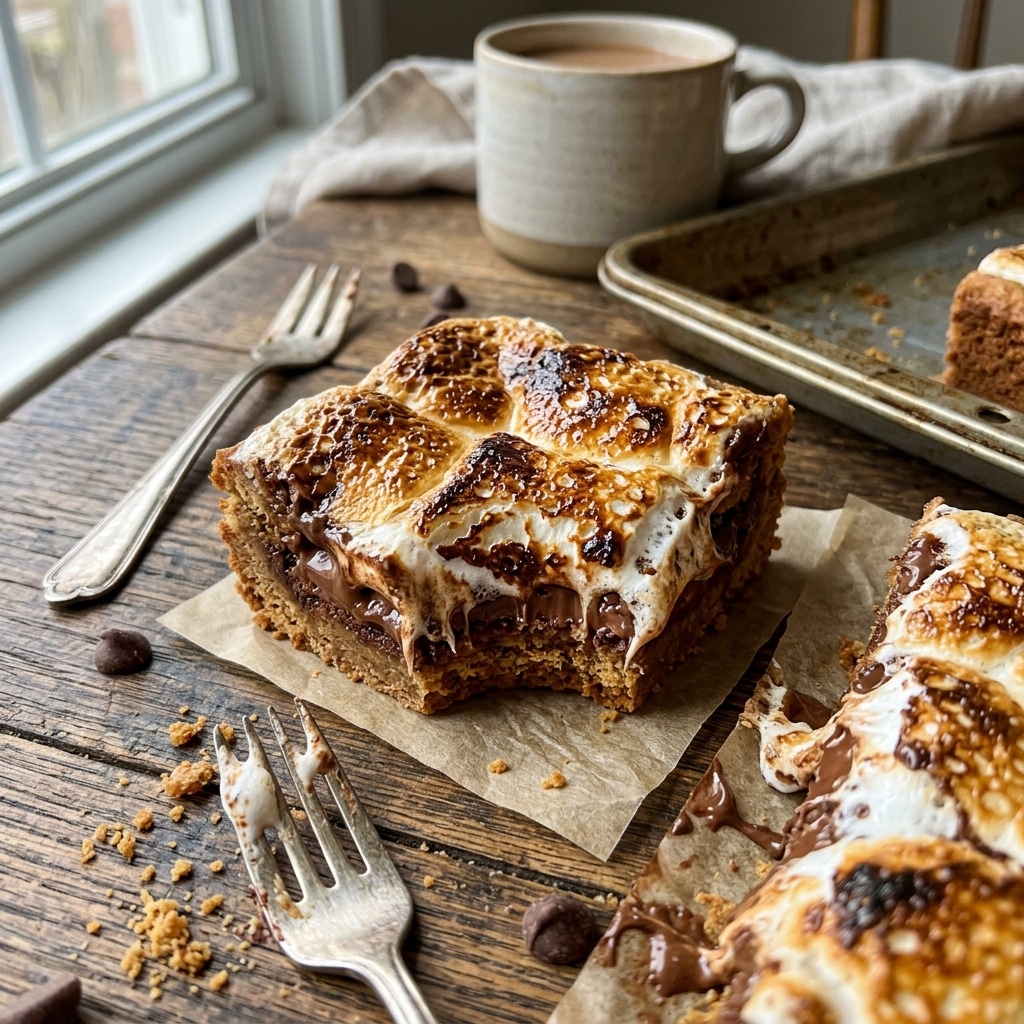 S’mores Cookie Bars