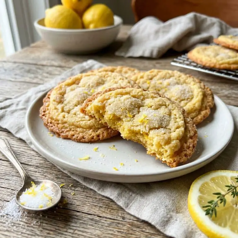 Soft & Chewy Lemon Cookies