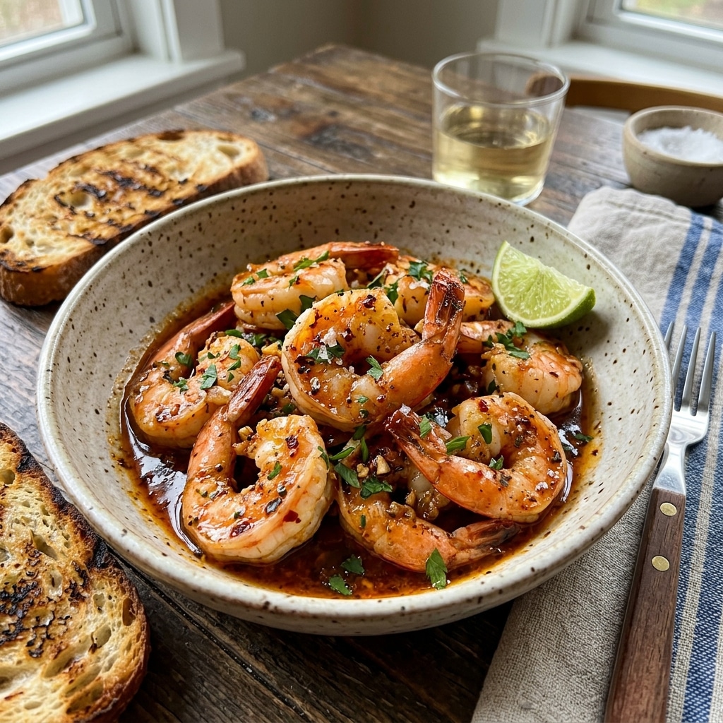 Spicy Garlic Butter Shrimp