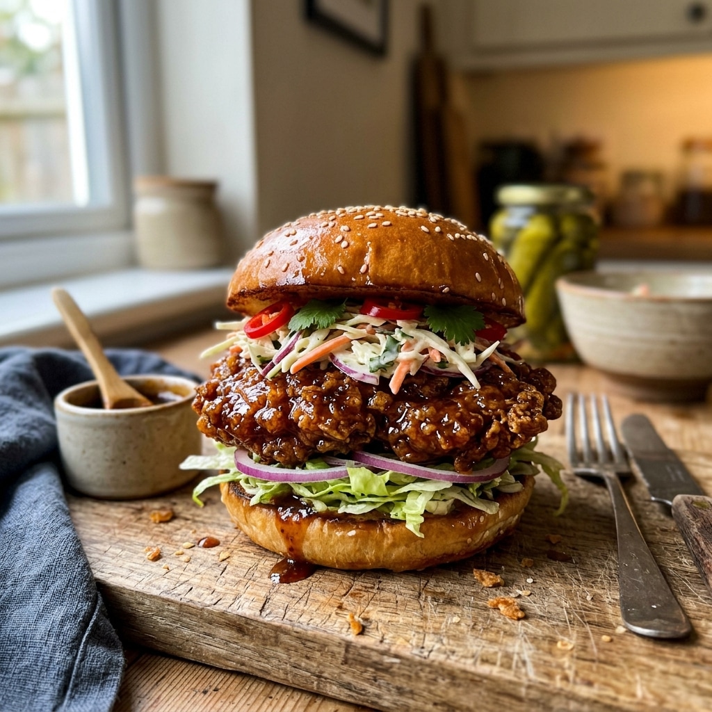 Sticky Crispy Kipburger