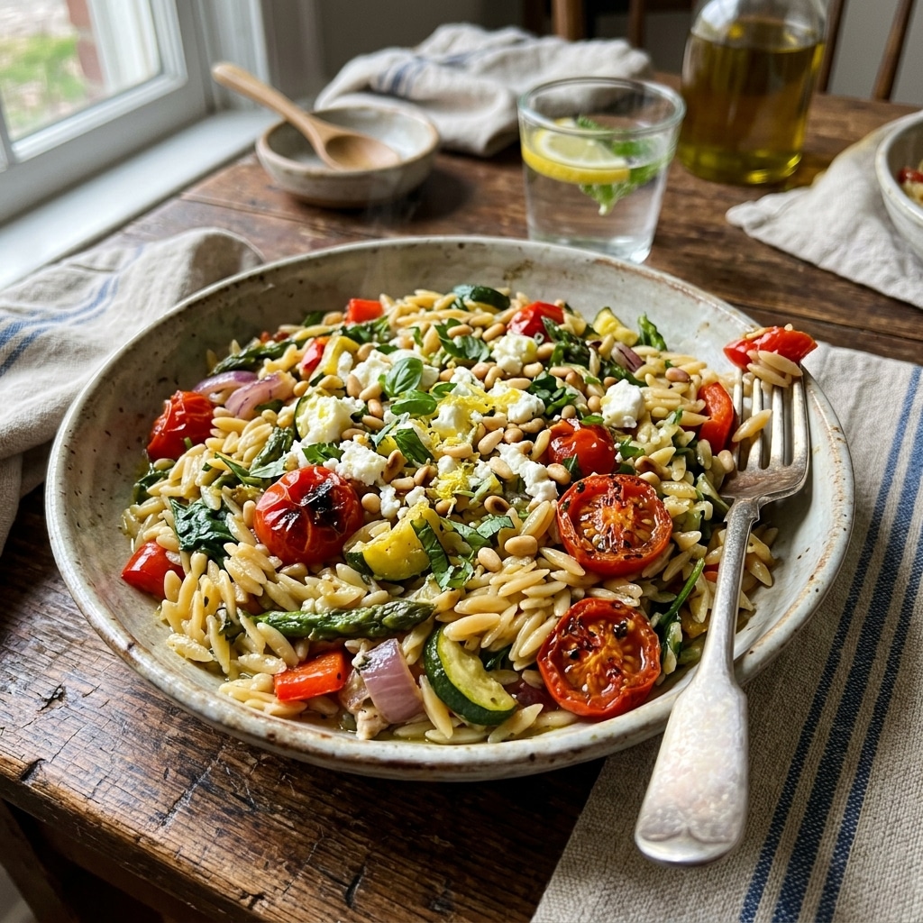 Veggie Orzo