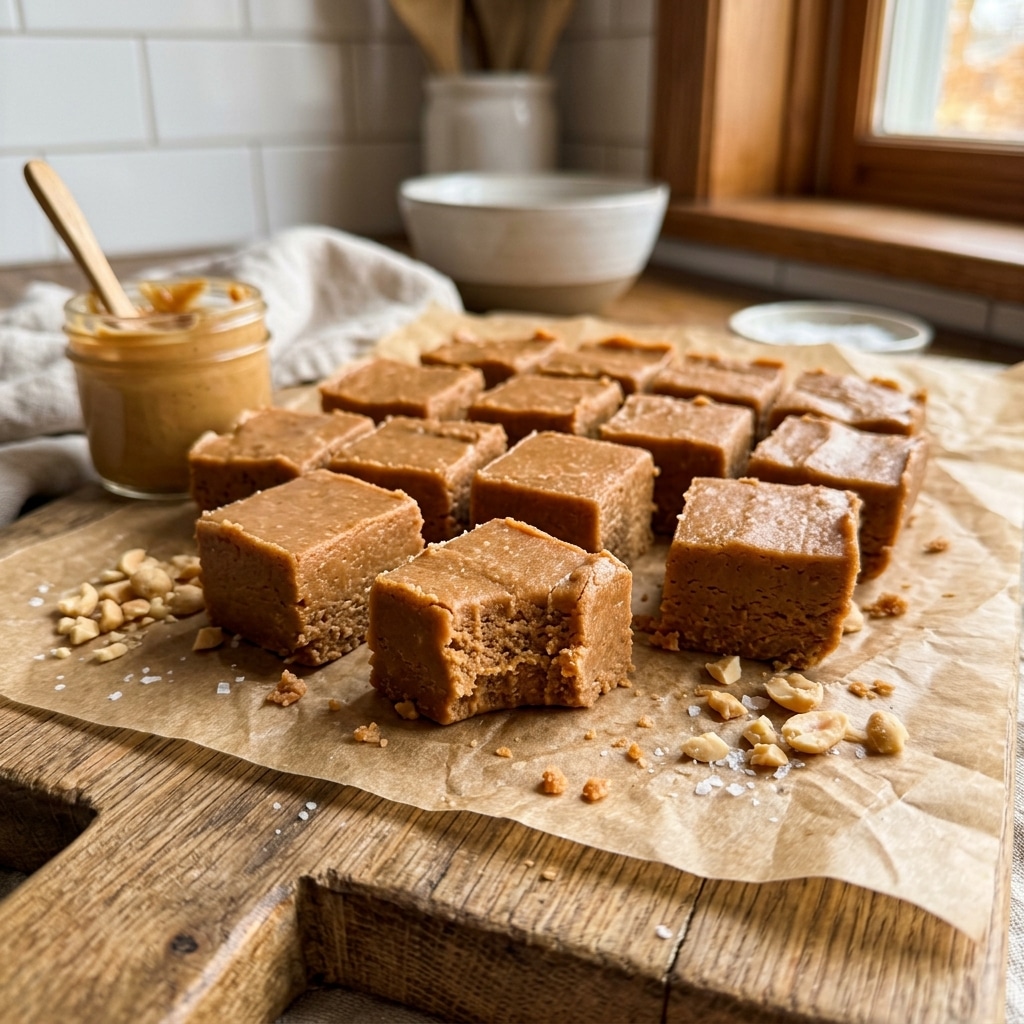 2-Ingredient Peanut Butter Fudge