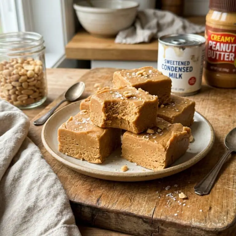 2-Ingredient Peanut Butter Fudge
