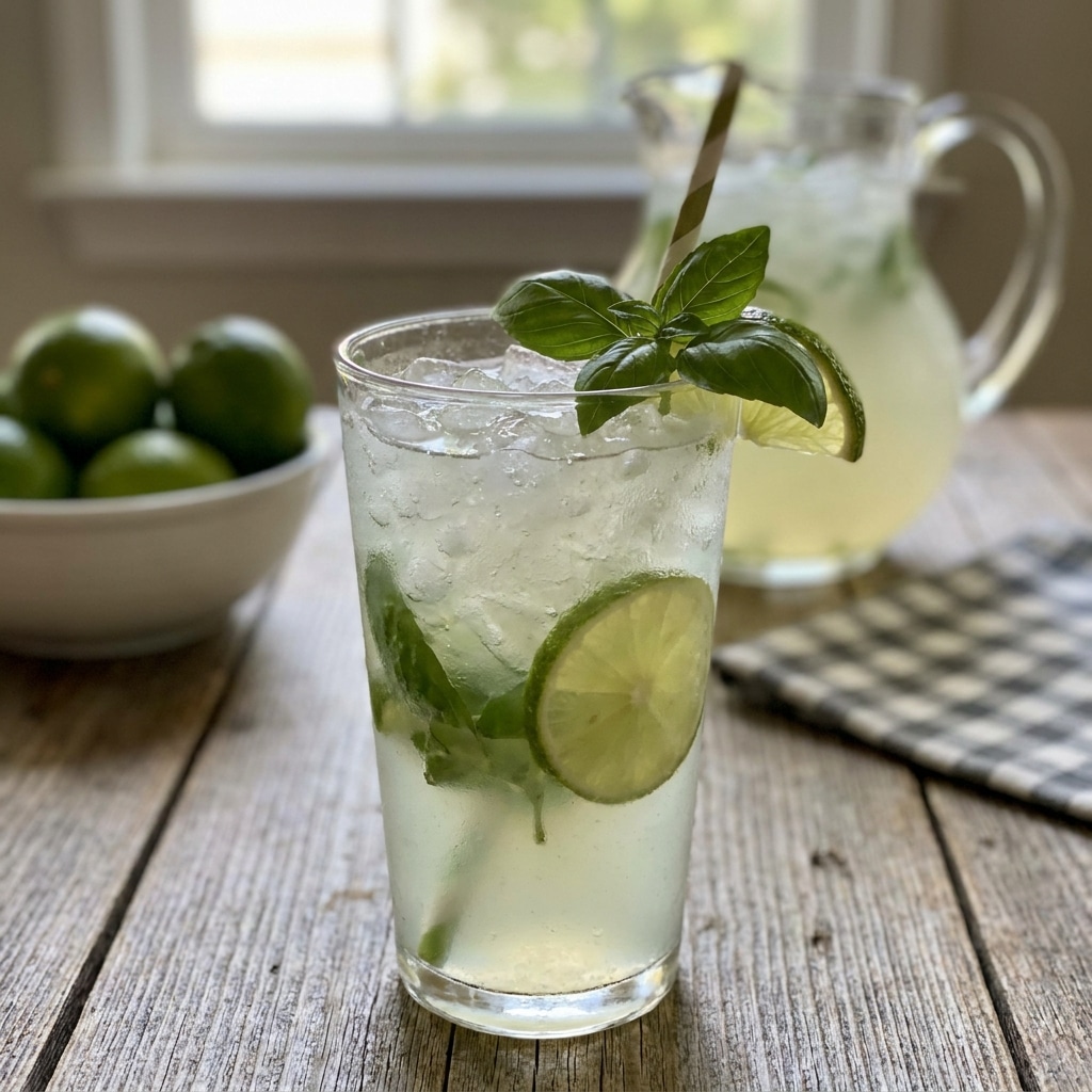 Basil Limeade