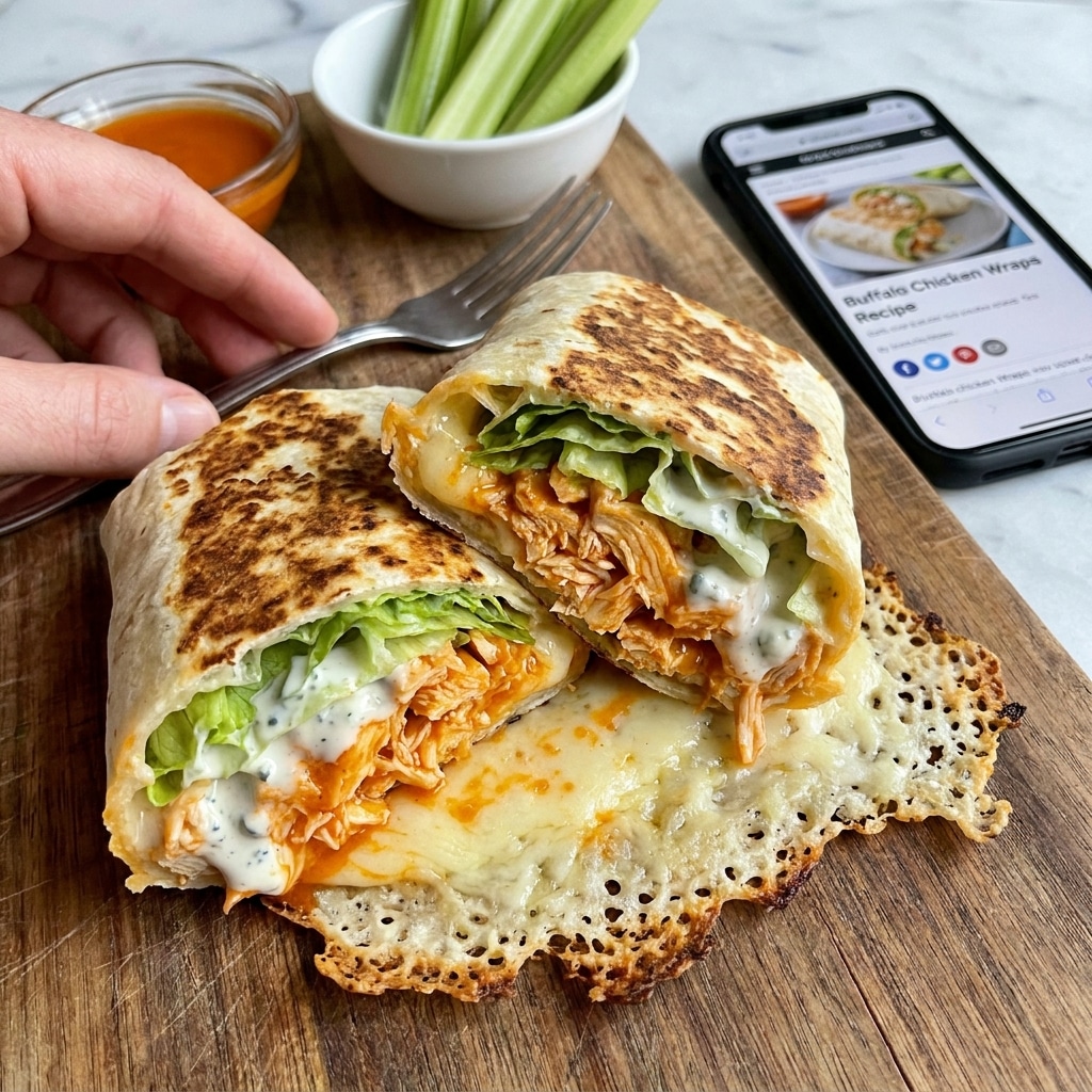 Buffalo Chicken Wrap Recipe