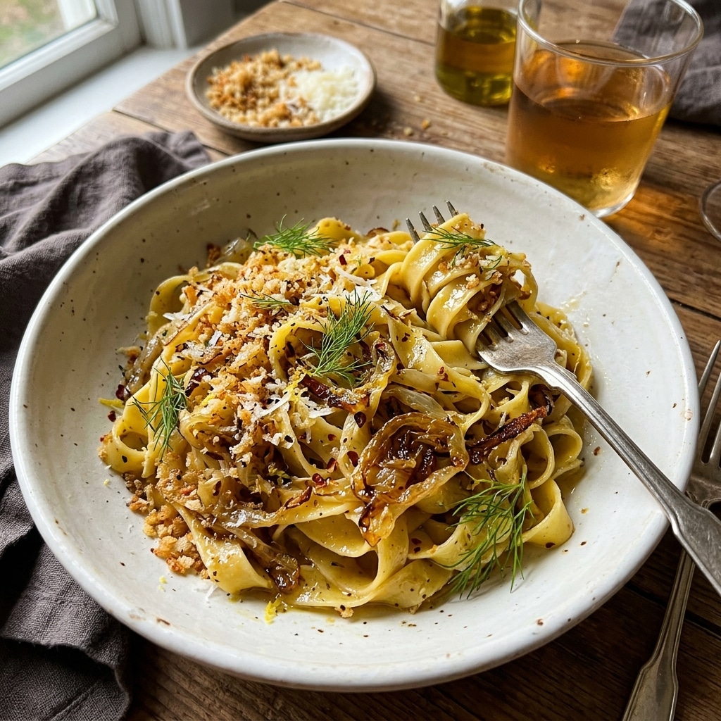 Caramelized Fennel Pasta