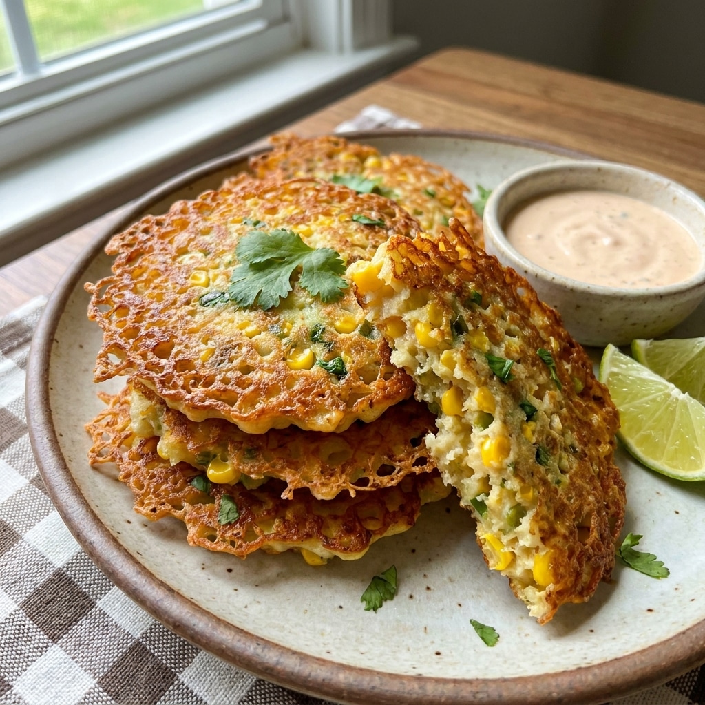 Chile Sweet Corn Fritters