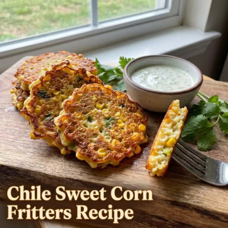 Chile Sweet Corn Fritters