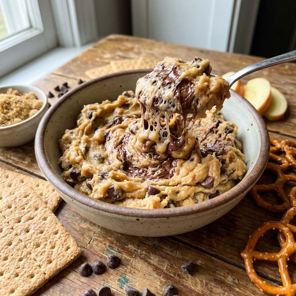 Chocolate Chip Cookie Dough Dip