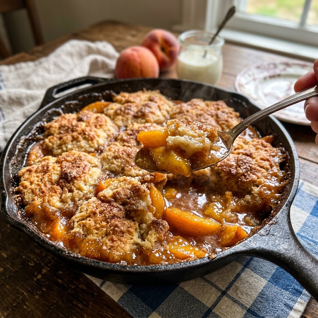 Classic Southern Peach Cobbler