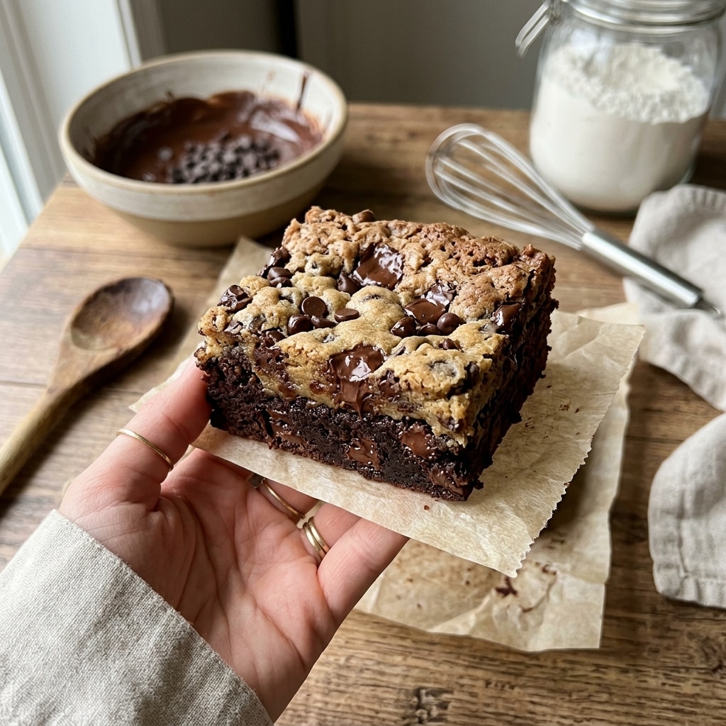 Cookie Dough Brownies