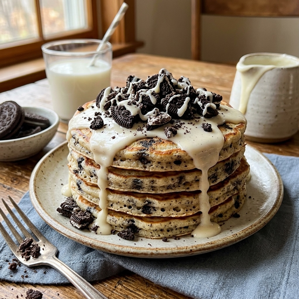 Cookies n' Creme Pancakes