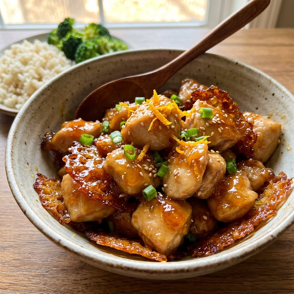 Crockpot Orange Chicken with Orange Marmalade