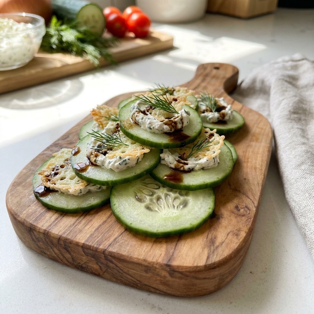 Refreshing Cucumber Cream Cheese Bites