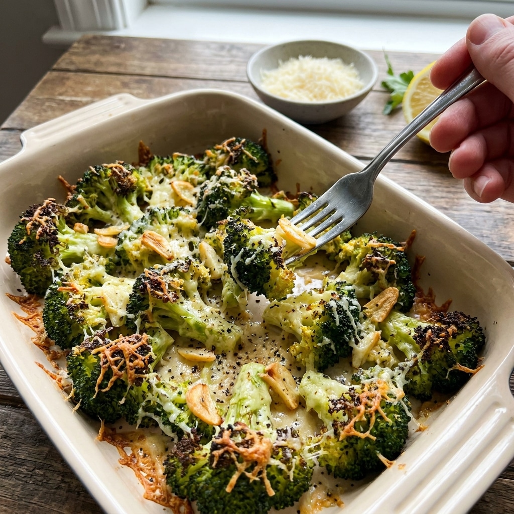 Garlic-Parmesan Roasted Broccoli