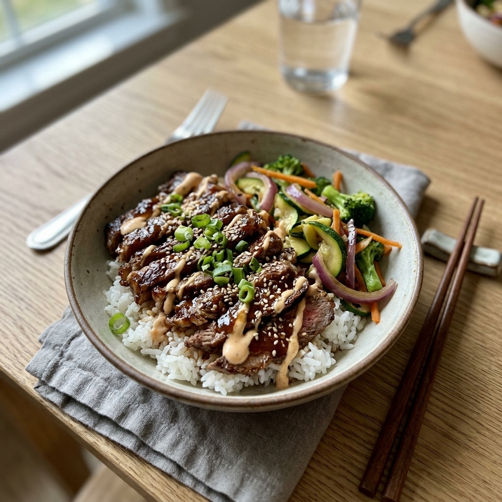 Savor Hibachi Steak Bowls for Effortless Weeknight Bliss