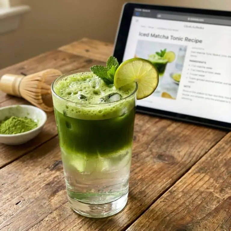 Iced Matcha Latte