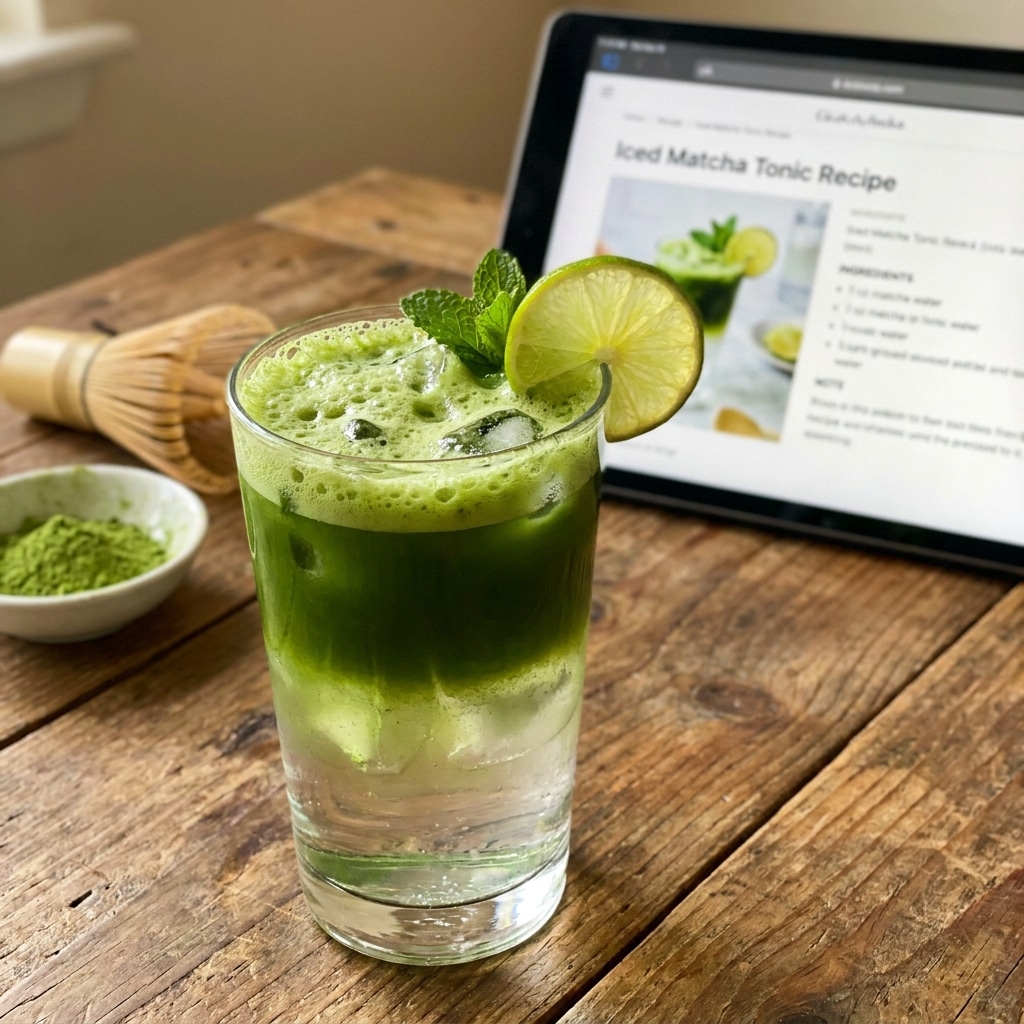 Iced Matcha Latte