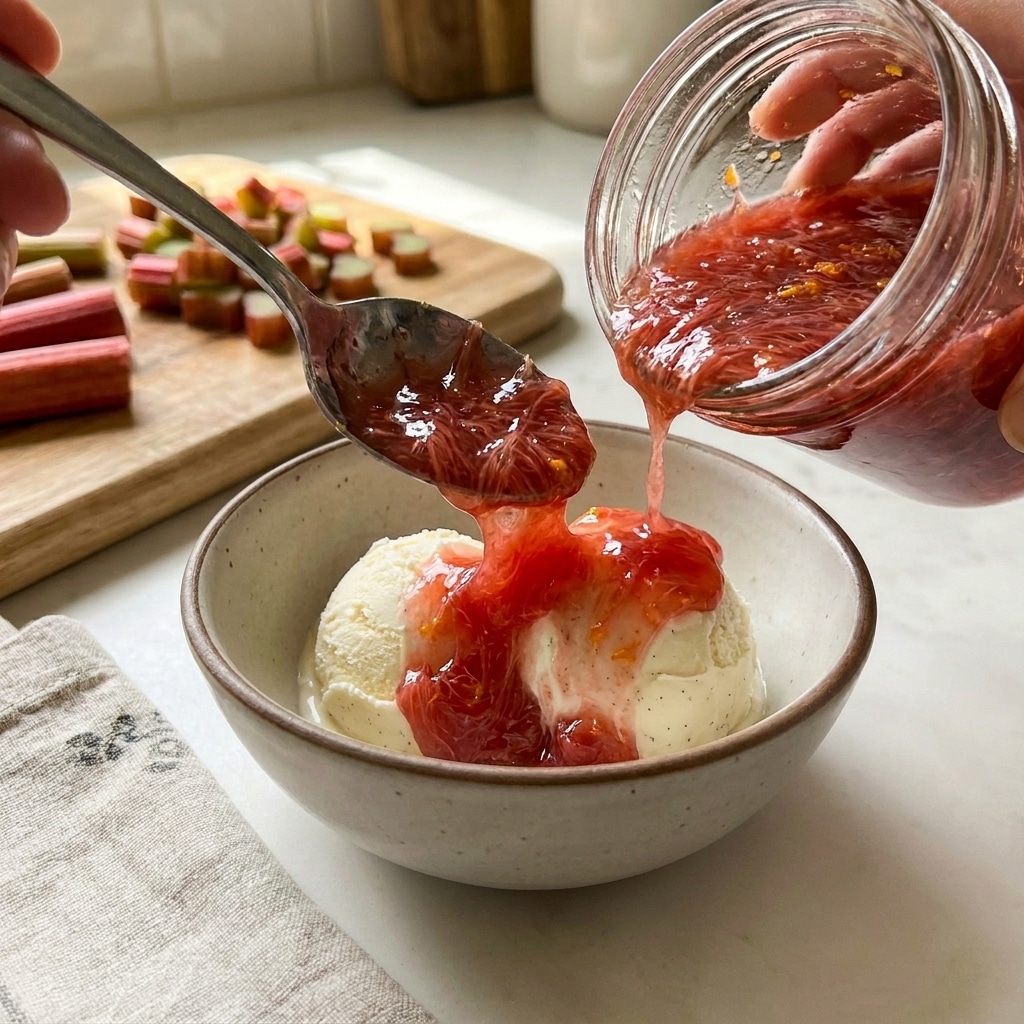 Make Rhubarb Sauce at Home