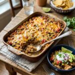 Mexican Chicken and Rice Bake