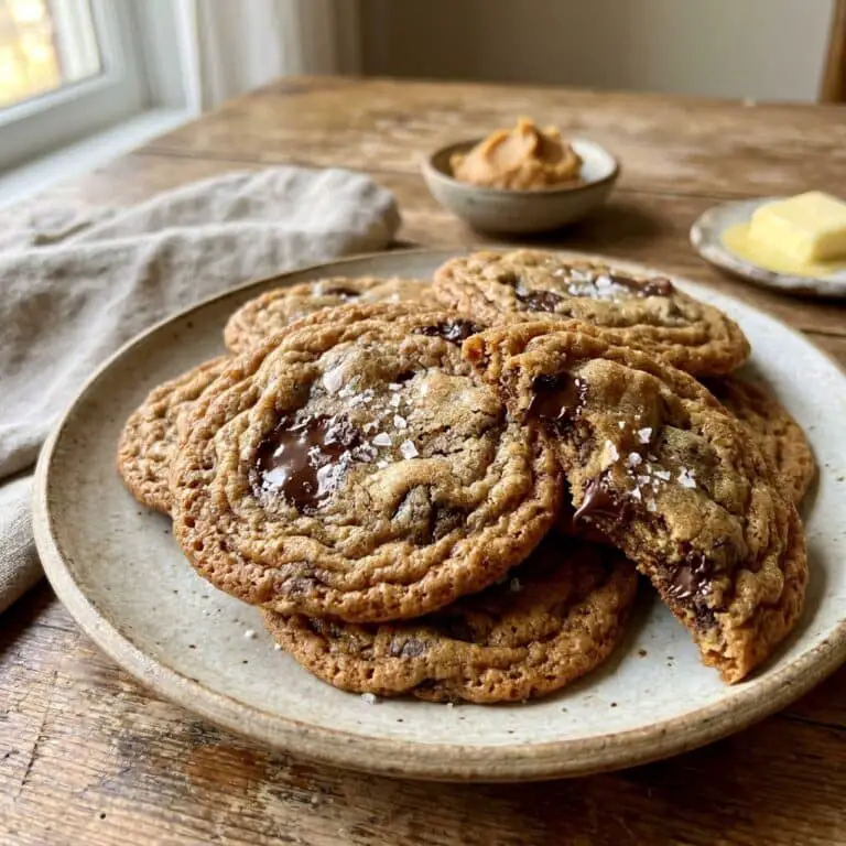 Miso Brown Butter Chocolate Chip Cookies