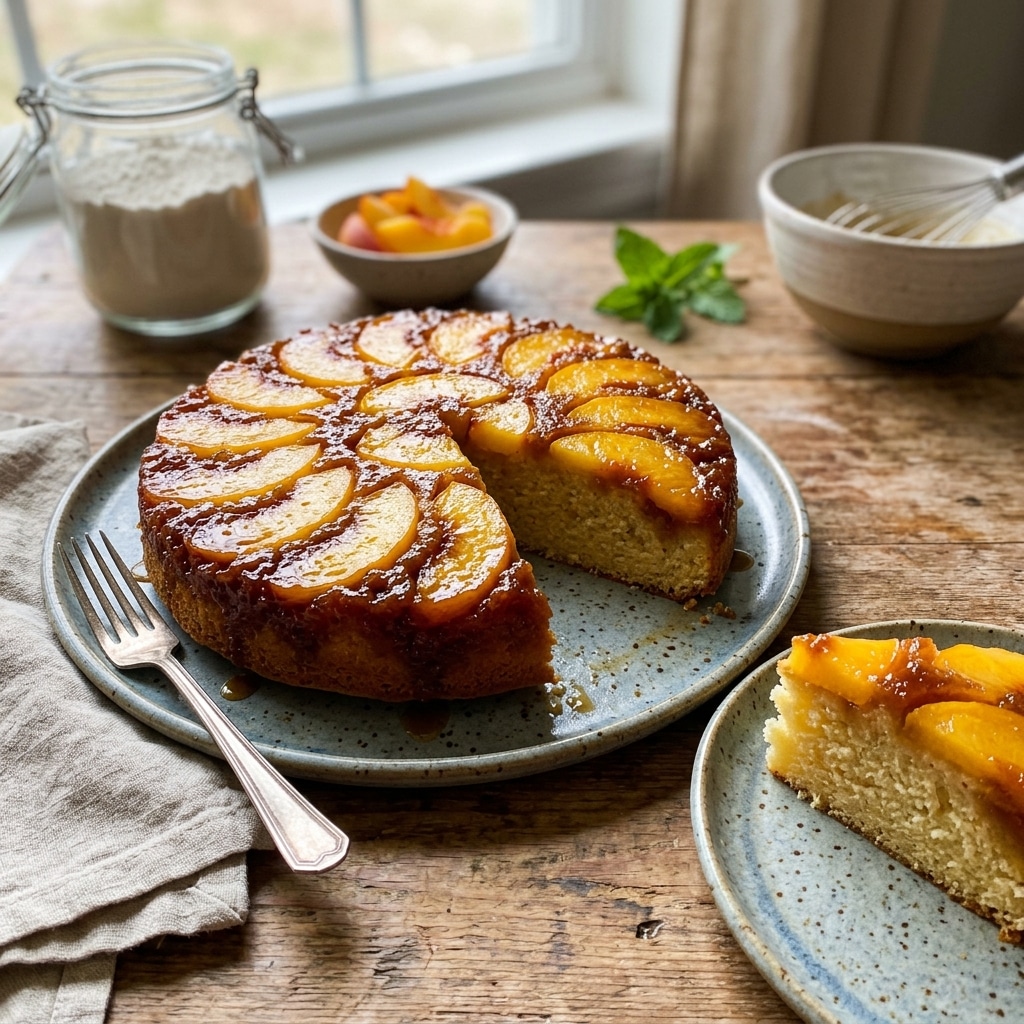 Peach Upside Down Cake