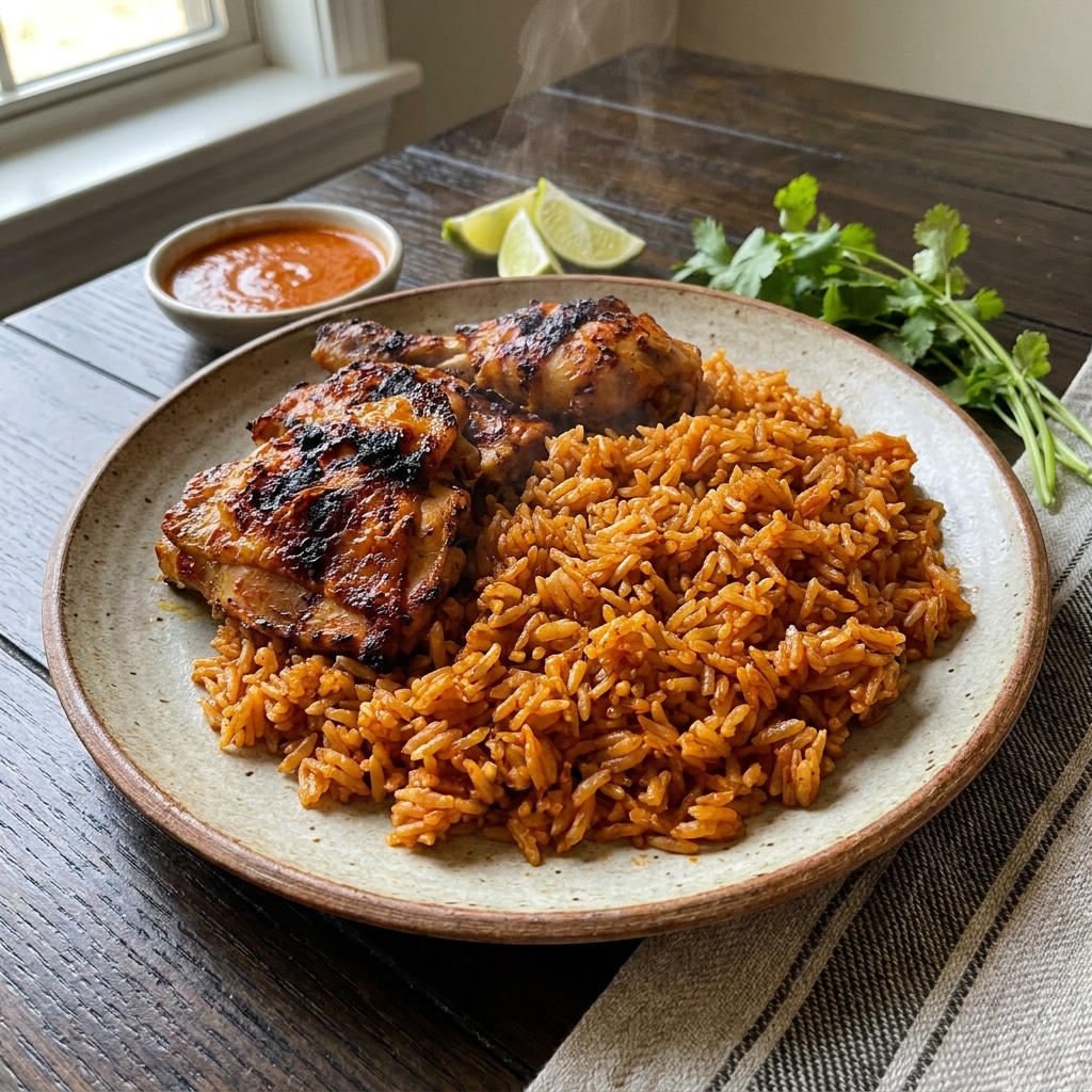 Peri Peri Jollof Rice and Chicken