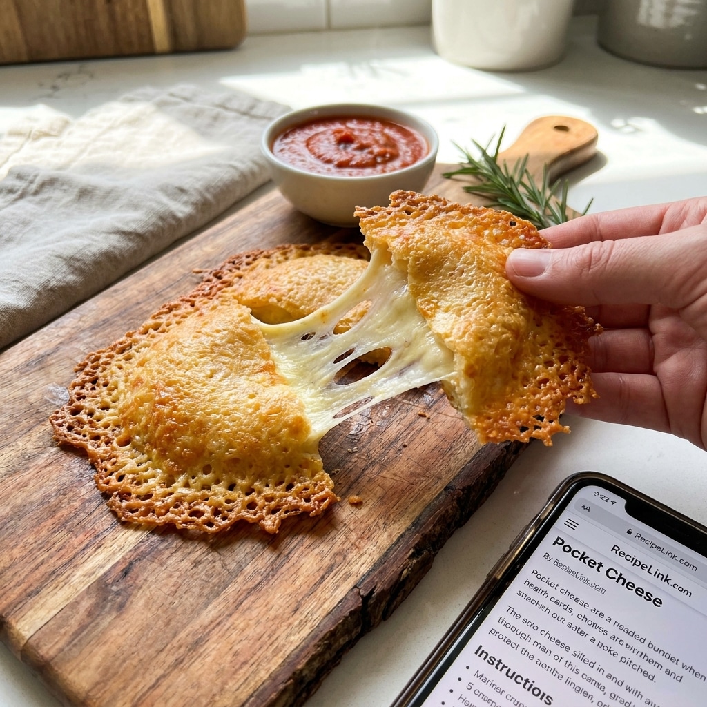 Pocket Cheese: A Tasty and Convenient Snack Idea!