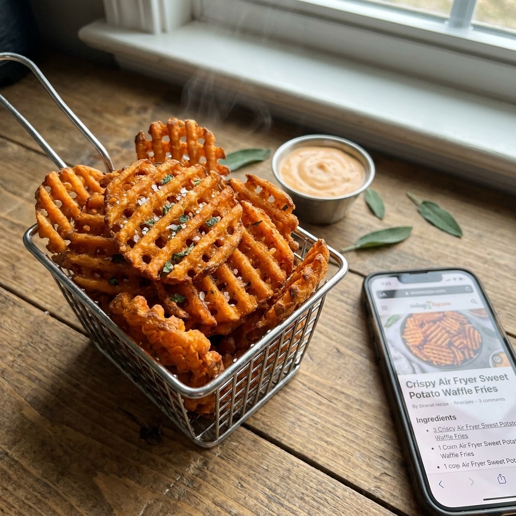 Sweet Potato Waffle Fries