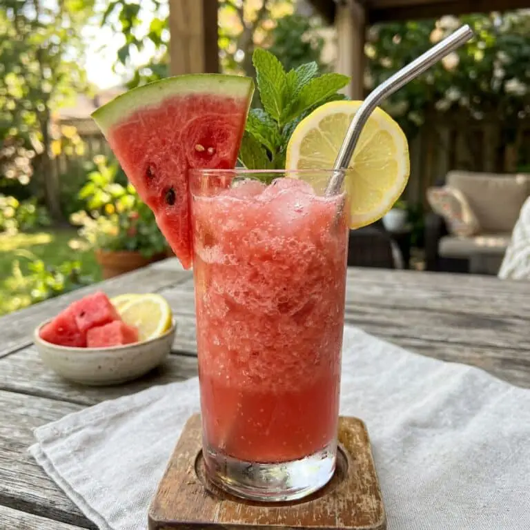 Homemade Watermelon Lemonade