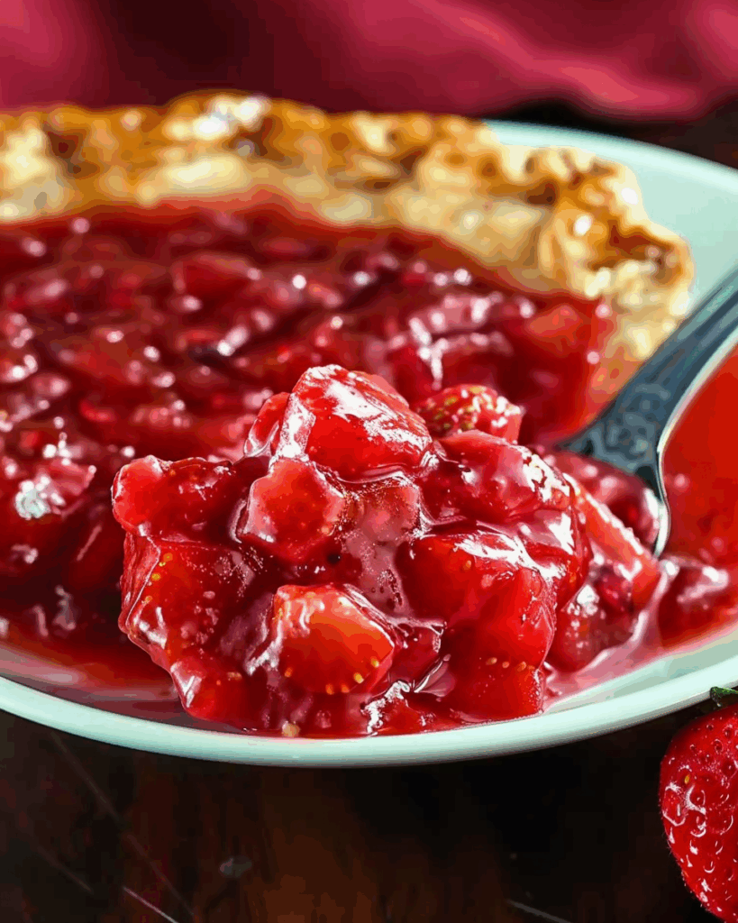 Delicious Strawberry Rhubarb Pie Filling
