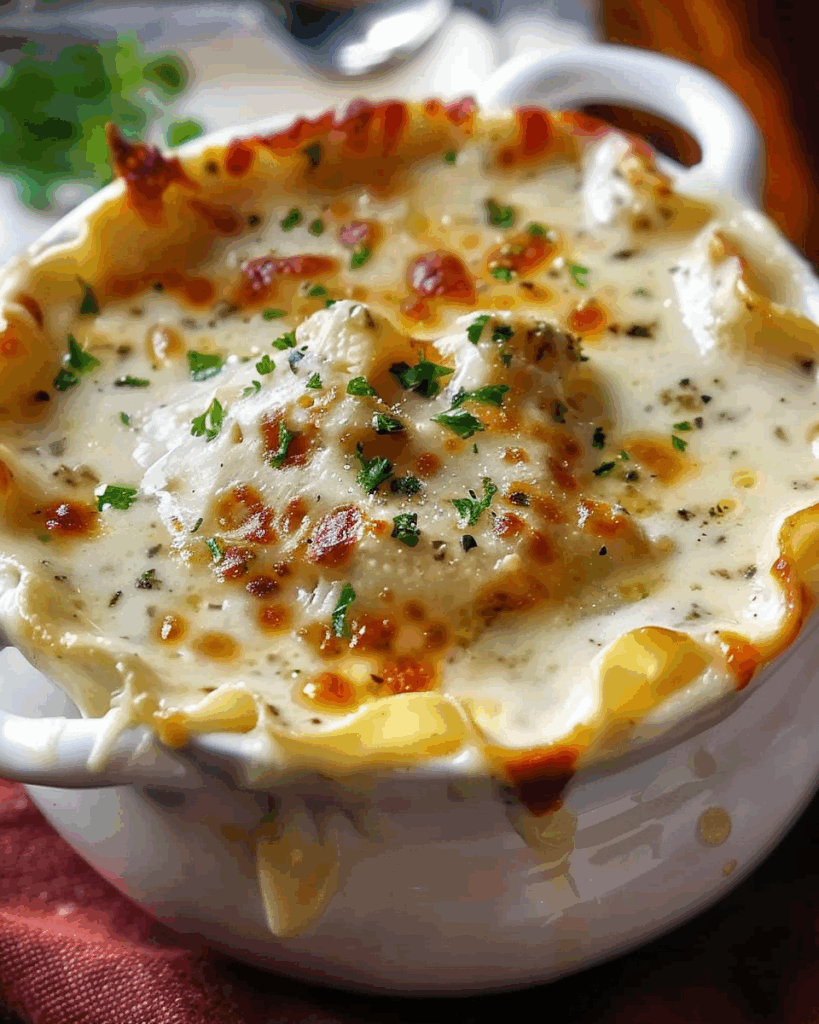 White Lasagna Soup