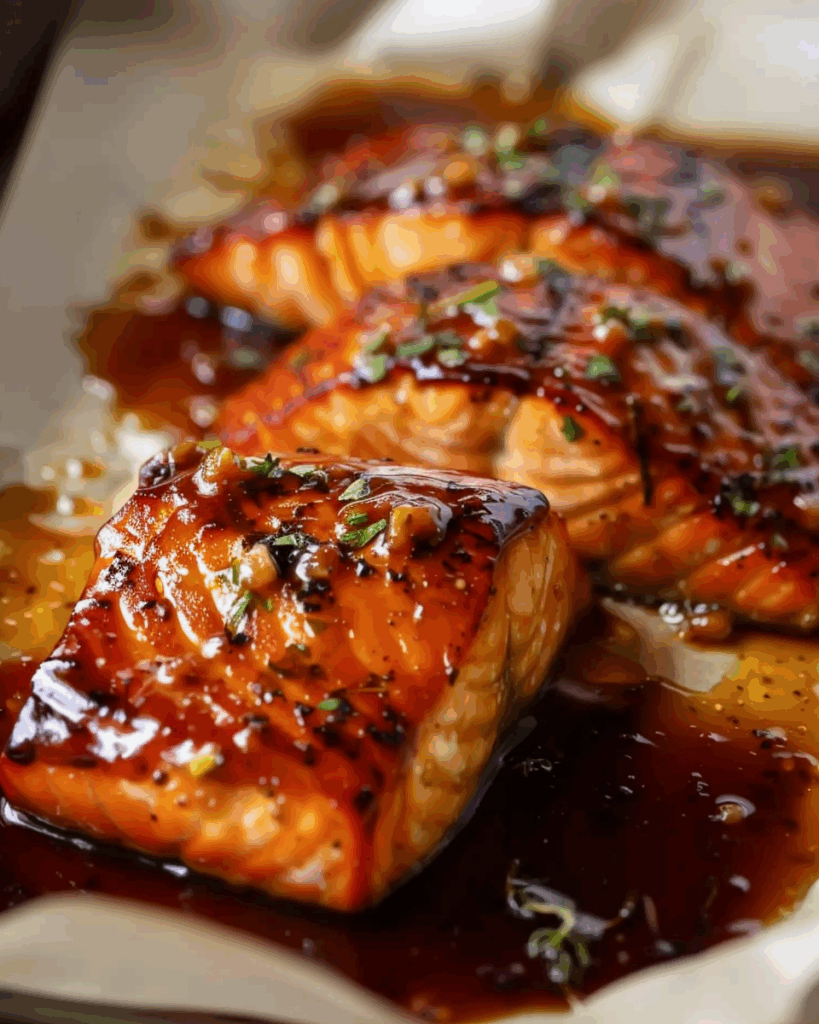 Honey Glazed Salmon
