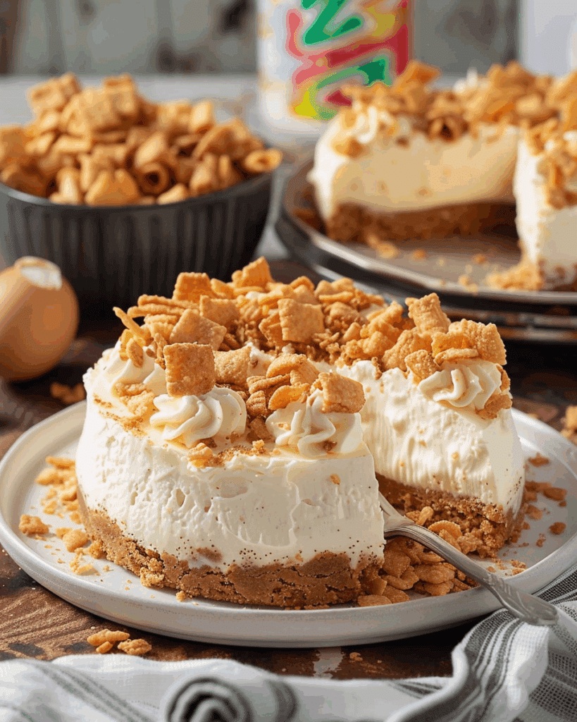 Cinnamon Toast Crunch Cheesecake