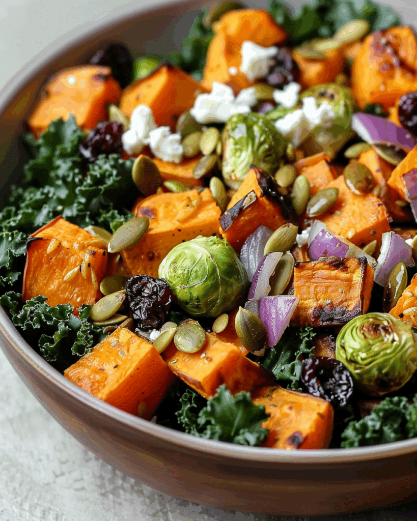 Kale and Roasted Vegetable Salad