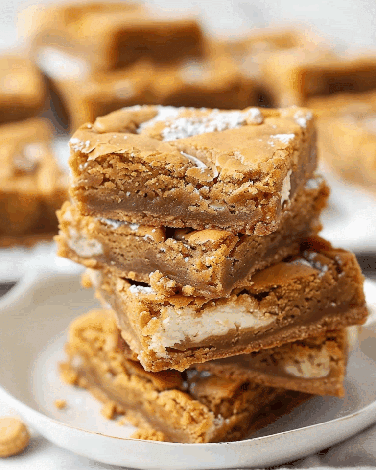 Biscoff Blondies
