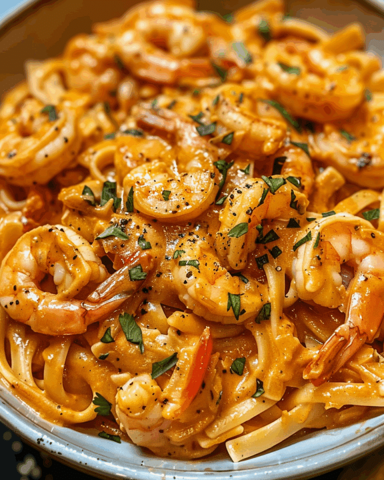Creamy Cajun Shrimp Pasta – A Bold & Flavorful Delight