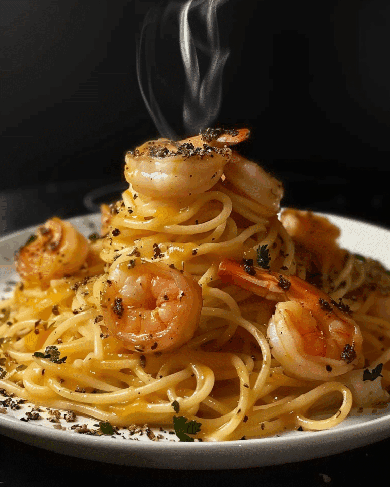 Garlic Shrimp Pasta