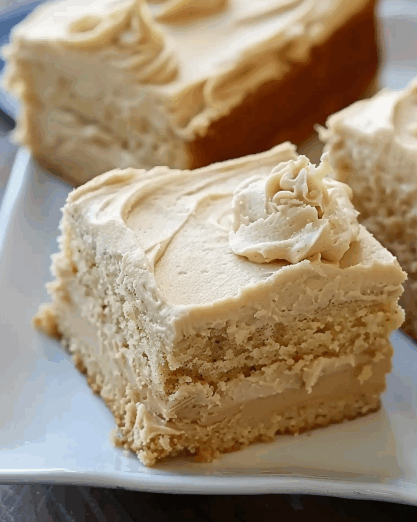 Peanut Butter Sheet Cake with Peanut Butter Frosting