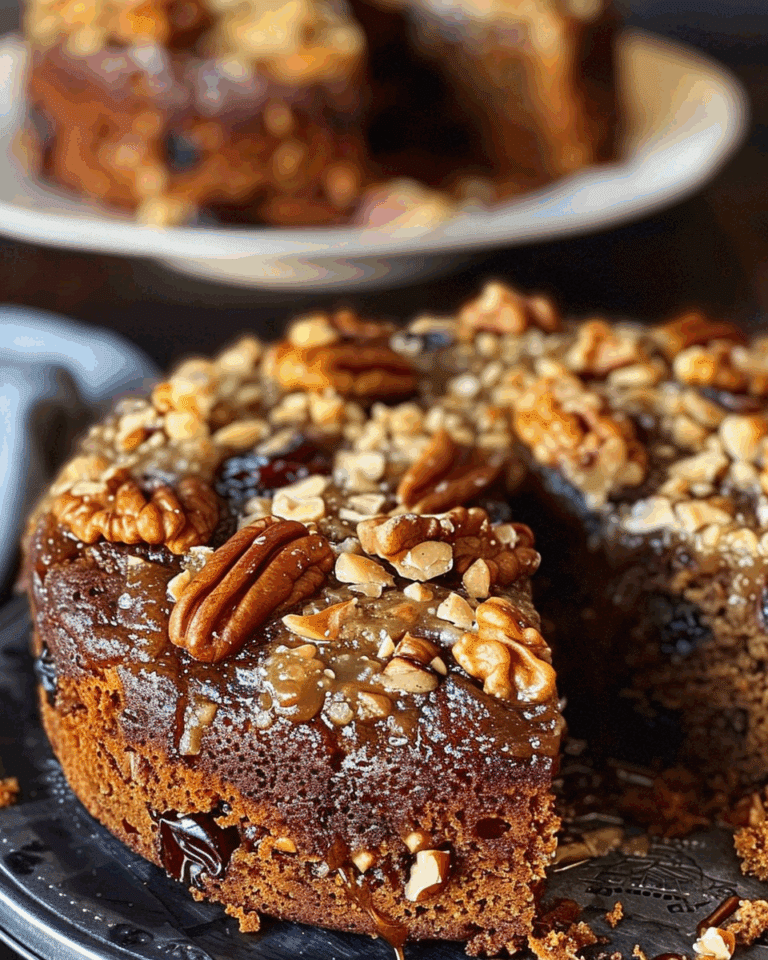 Walnut and Date Cake