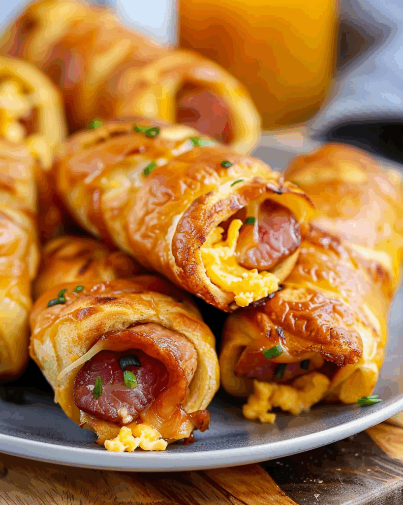 Breakfast Pigs in a Blanket
