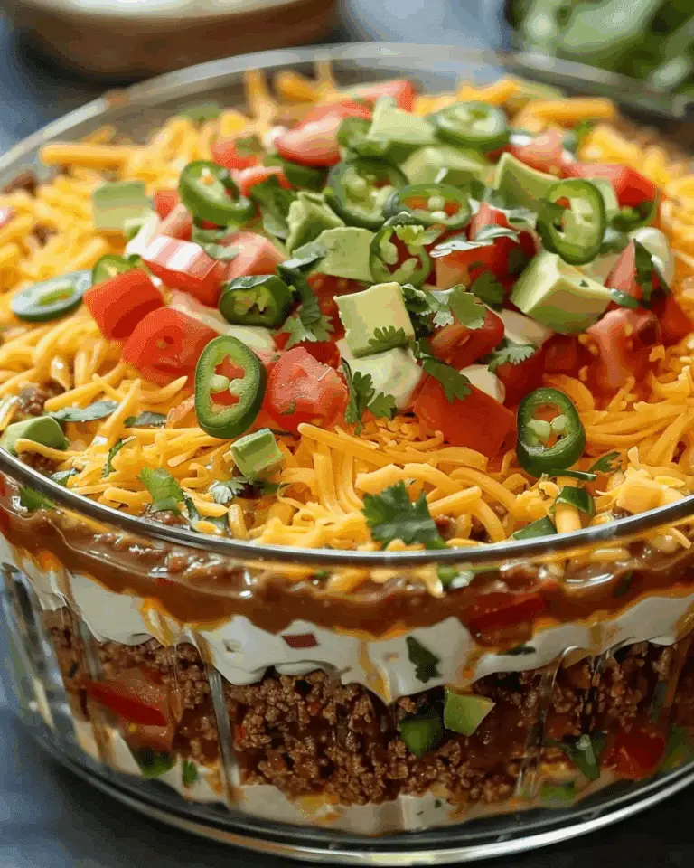 Seven-Layer Taco Dip