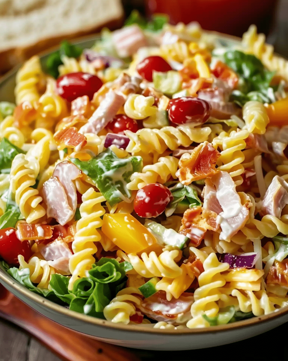 Club Sandwich Pasta Salad