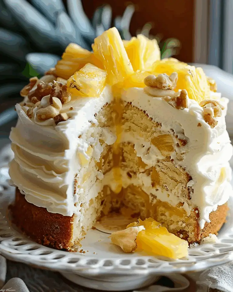 Hawaiian Pineapple Cake