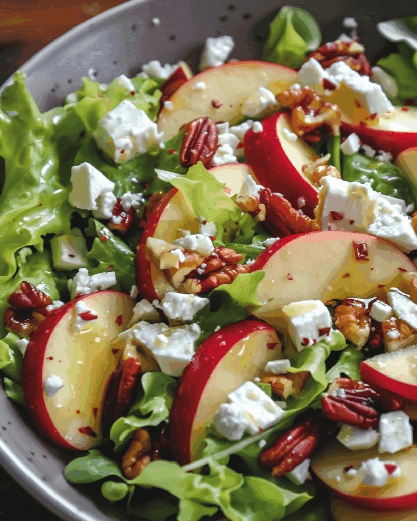Honeycrisp Apple and Feta Salad
