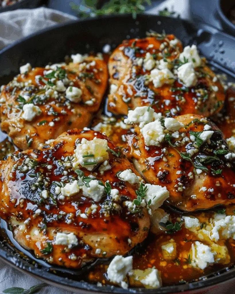 Hot Honey Feta Chicken