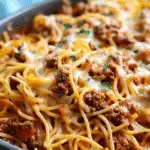 Slow Cooker Spaghetti Casserole